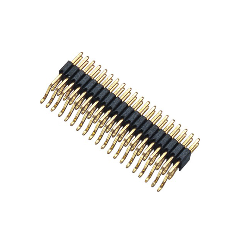 1.27mm Pin Header H=2.5mm Dual Row Right Angle & SMT Type