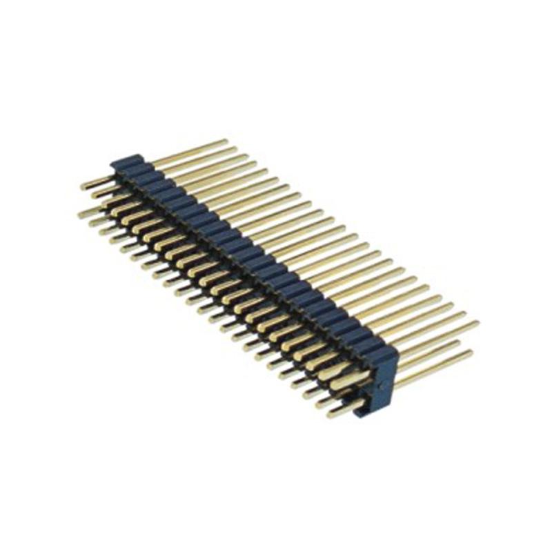 1.27*2.54mm Pin Header H=2.5 Double Row Straight Type