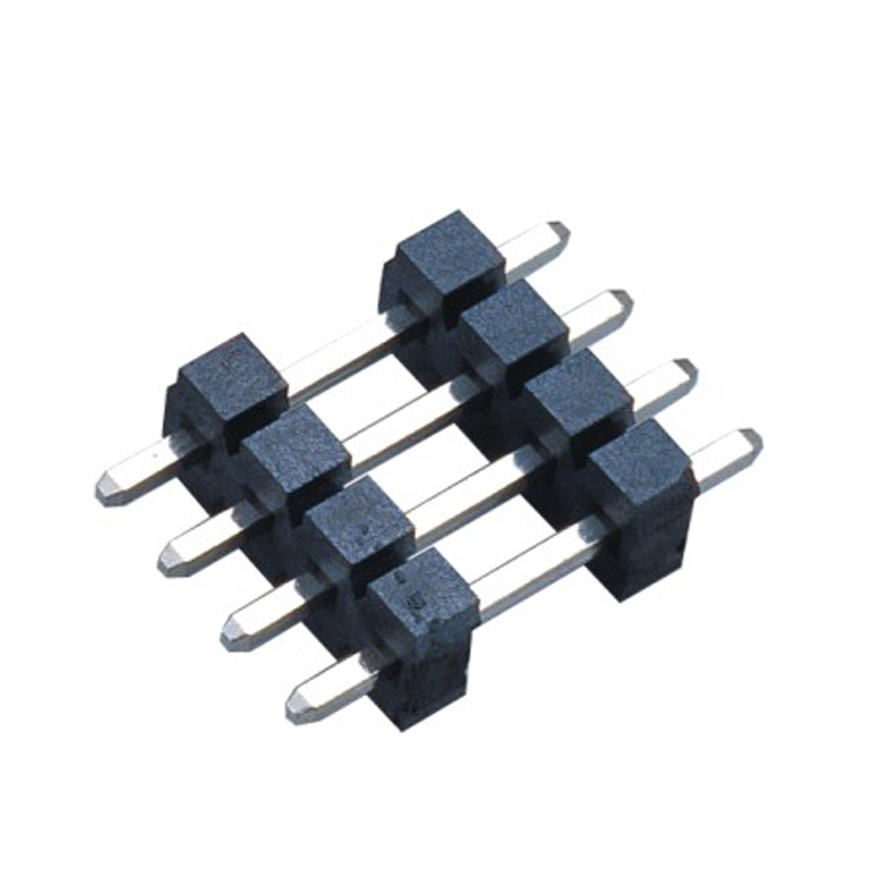 3.96mm Pin Header H=3.2 Single Row Stack Plastic  Straight Type