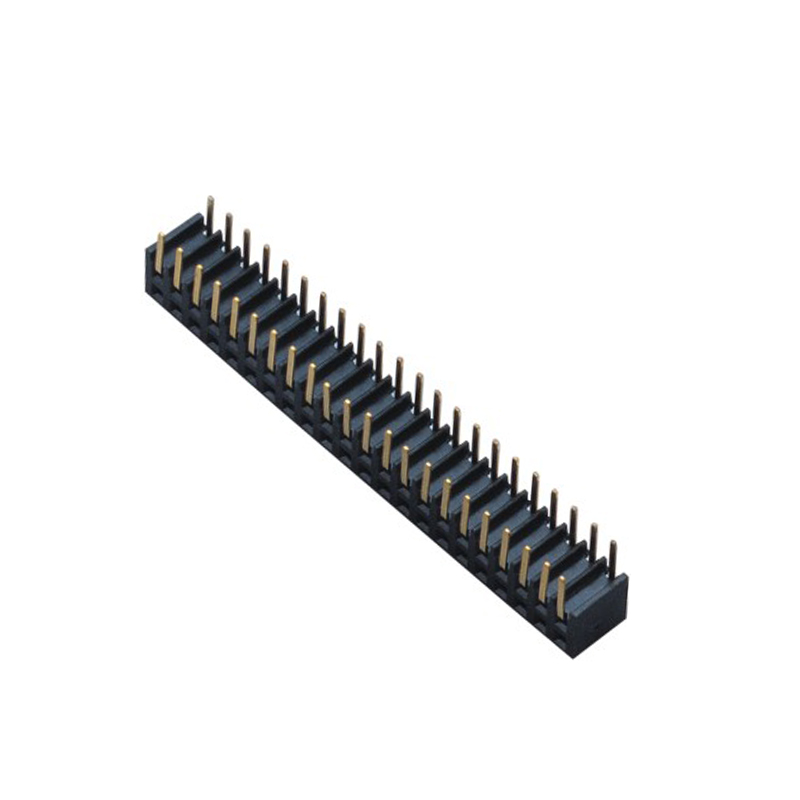 2.0mm Female Header H=4.9 Double Row Right Angle Type