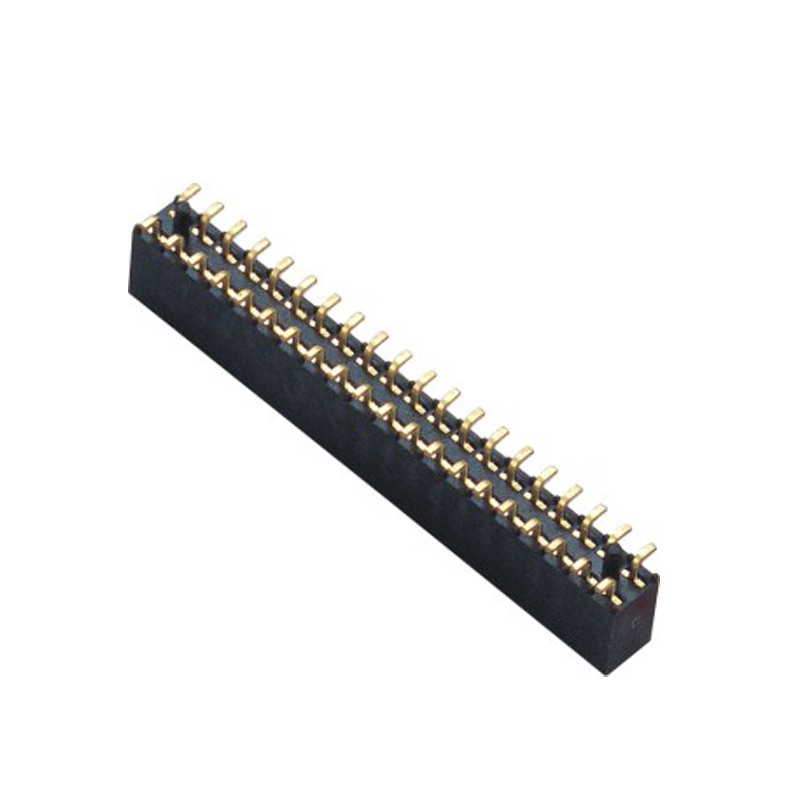 2.0mm Female Header H=6.3  Double Row SMT Type