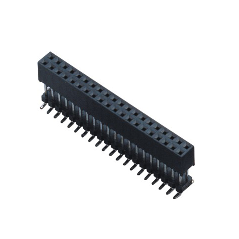 2.0mm Female Header H=6.3 Double Row SMT Type