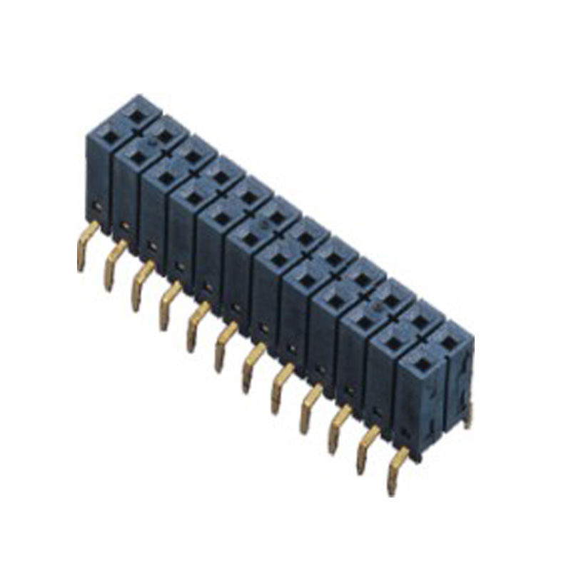 2.54mm  Female Header H=8.5 Double Row  Centipede Foot Type