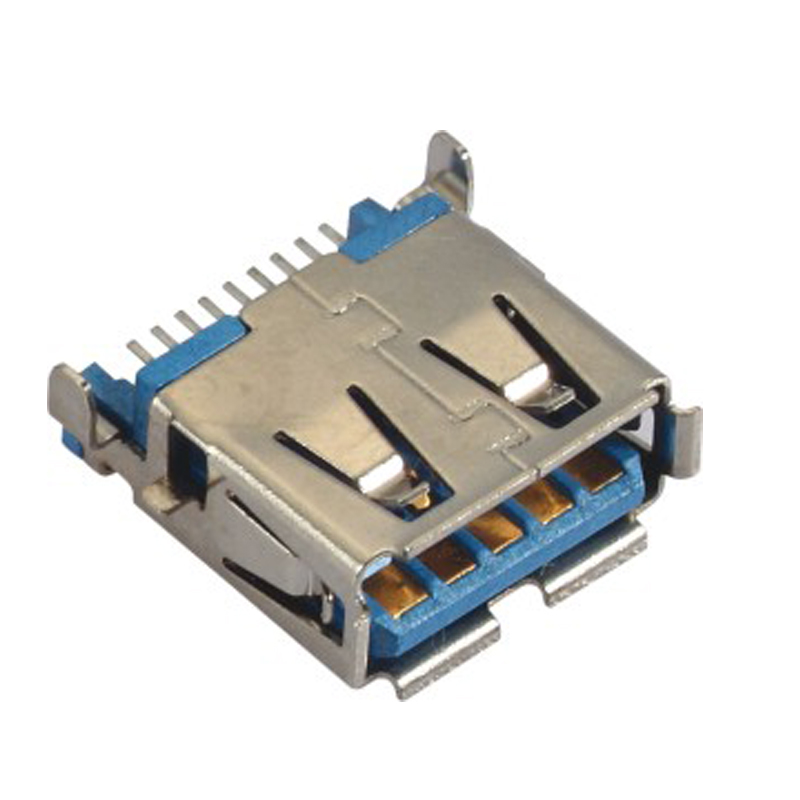 USB 3.0 A Type Female Right Angle SMT