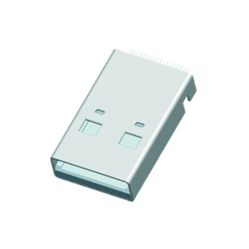 USB 3.0 A Type Male Right Angle SMT