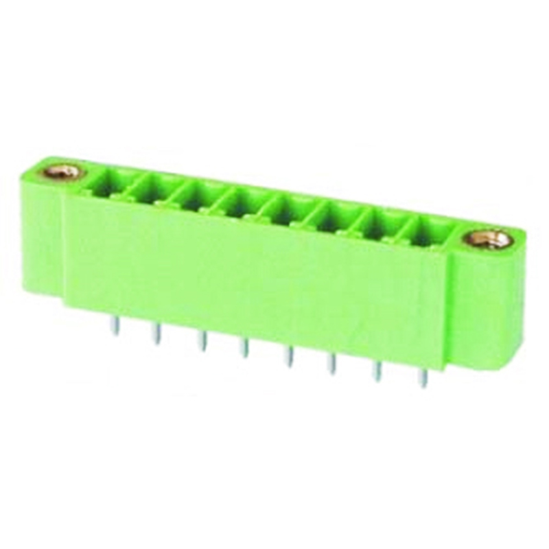 3.50mm Pluggable Terminal Blocks Male Straight Type With Flange