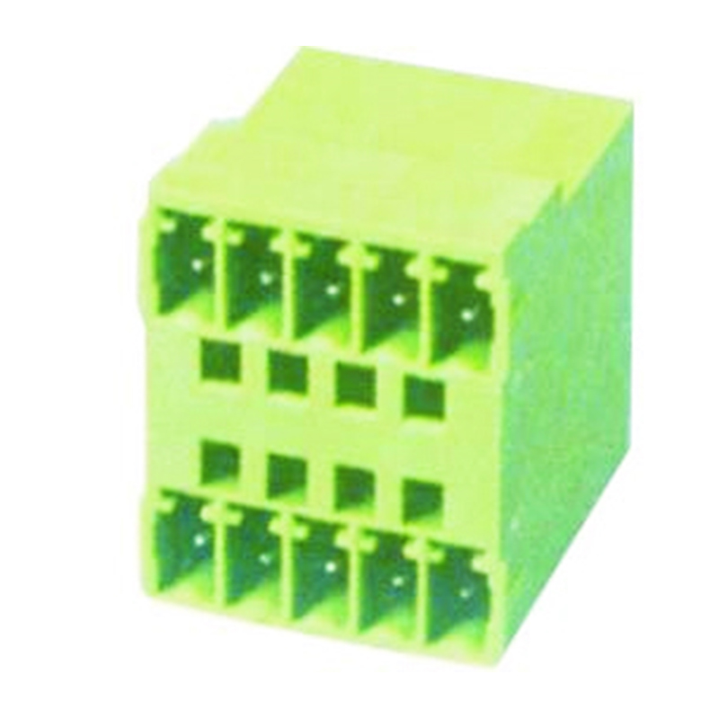 3.50mm Pluggable Terminal Blocks Male Dual Row Right Angle Type