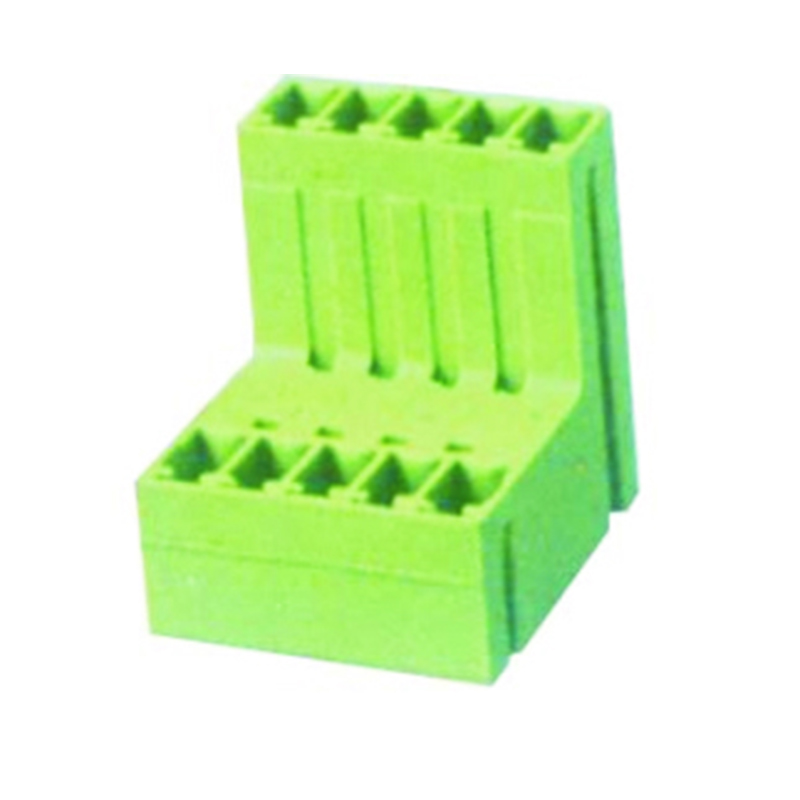 3.50mm Pluggable Terminal Blocks Male Straight Type With Double Stagger Tier