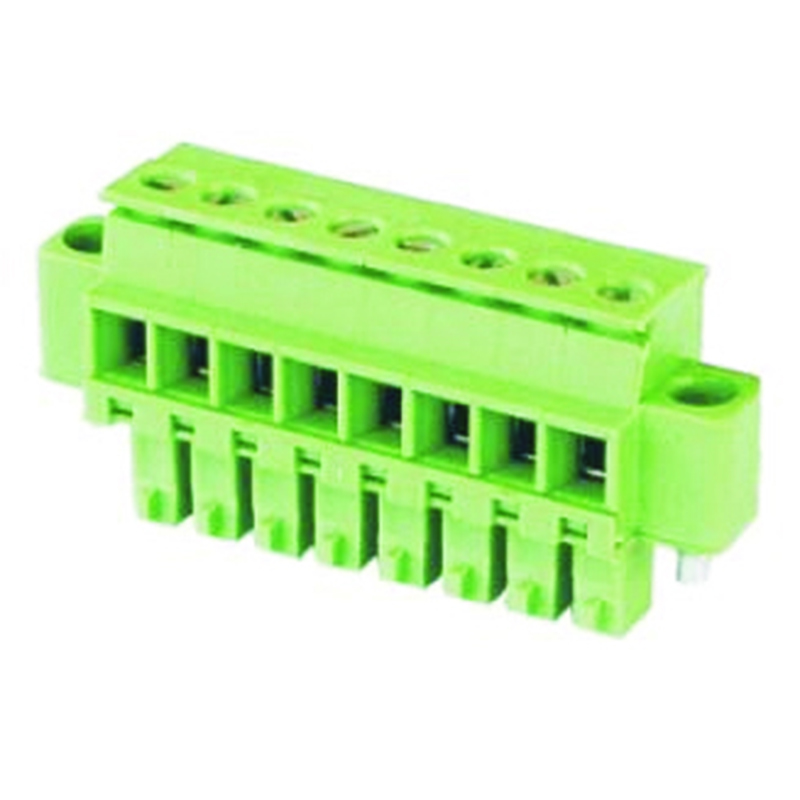 3.50mm Pluggable Terminal Blocks Female Horizontal Type With Ear