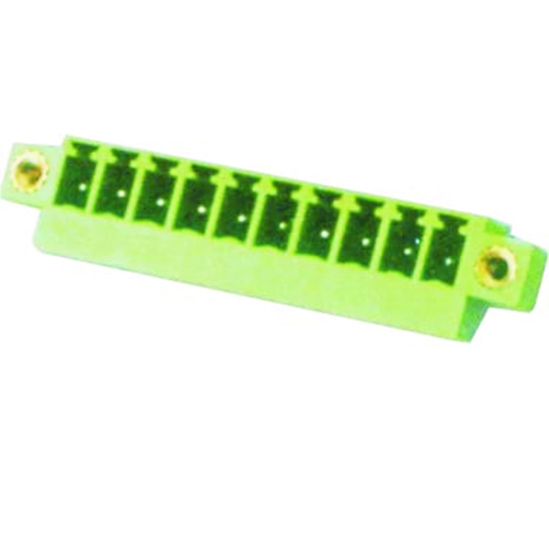 3.81mm Pluggable Terminal Blocks Male 45° Entry modular With Flanges