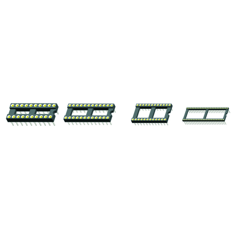 2.54mm Machined IC Socket Female H=3.0 Straight Type