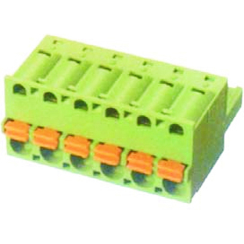 5.08mm Spring Plugs For Pluggable Terminal Blocks Female Without Flange