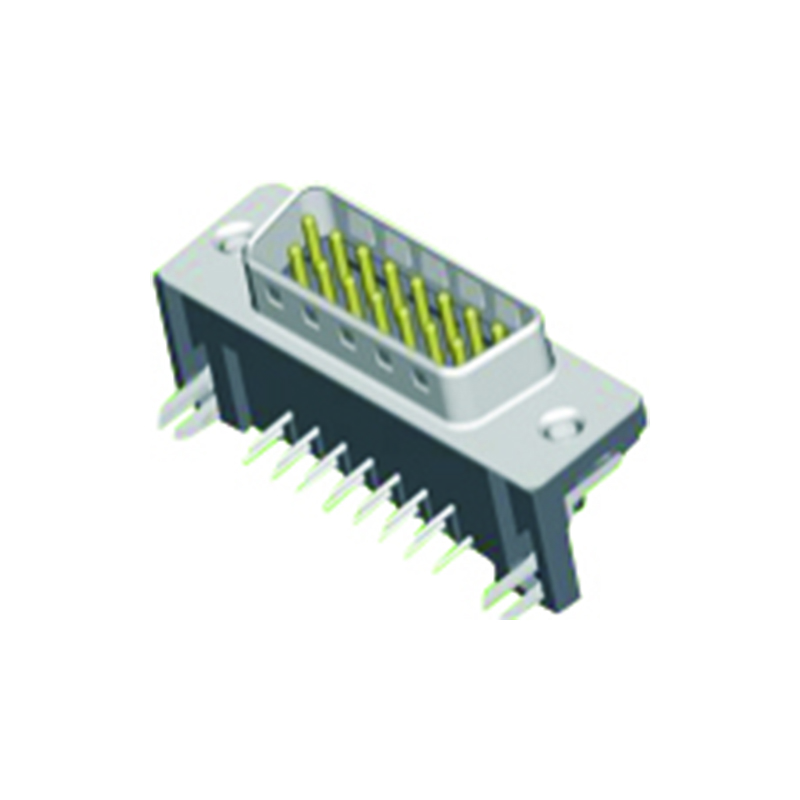  D-SUB Male Right Angle Type 10.4mm Footprint