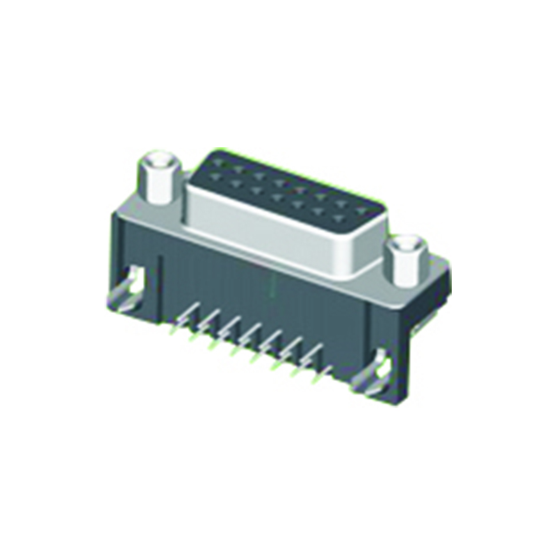  D-SUB Female Right Angle Type 9.4mm Footprint