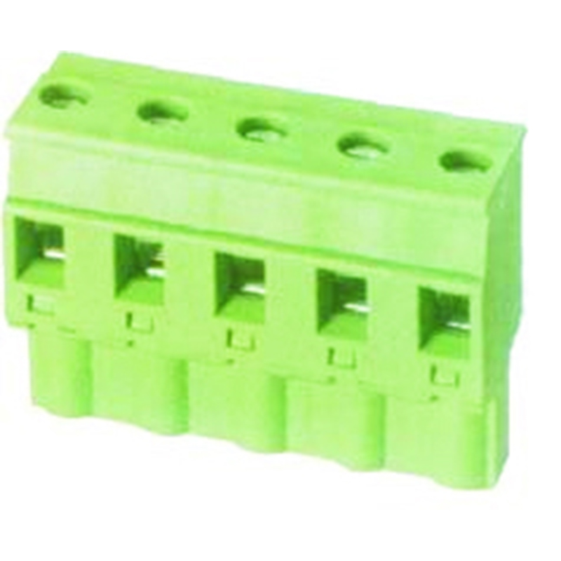 7.50mm Pluggable Terminal Blocks Female Without  Flange horizontal opposite direction line