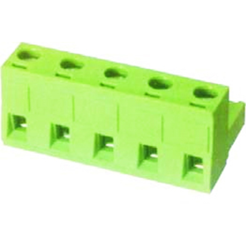 5.08mm Pluggable Terminal Blocks Female Without Flange Vertical line