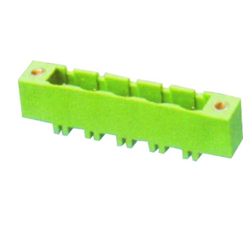 7.62mm Pluggable Terminal Blocks Male Straight Type With Flange