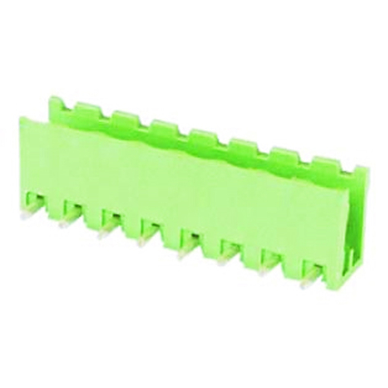 5.0mm Pluggable Terminal Blocks Right Angle Type Open vertical