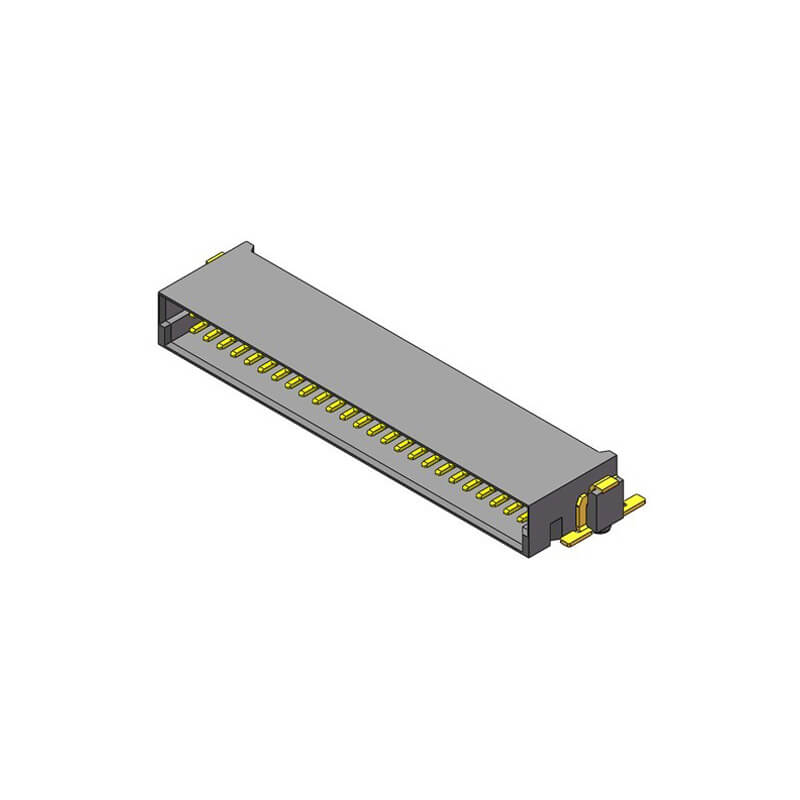 1.27mm SDC Male H=8.2 Right Angle SMT Type