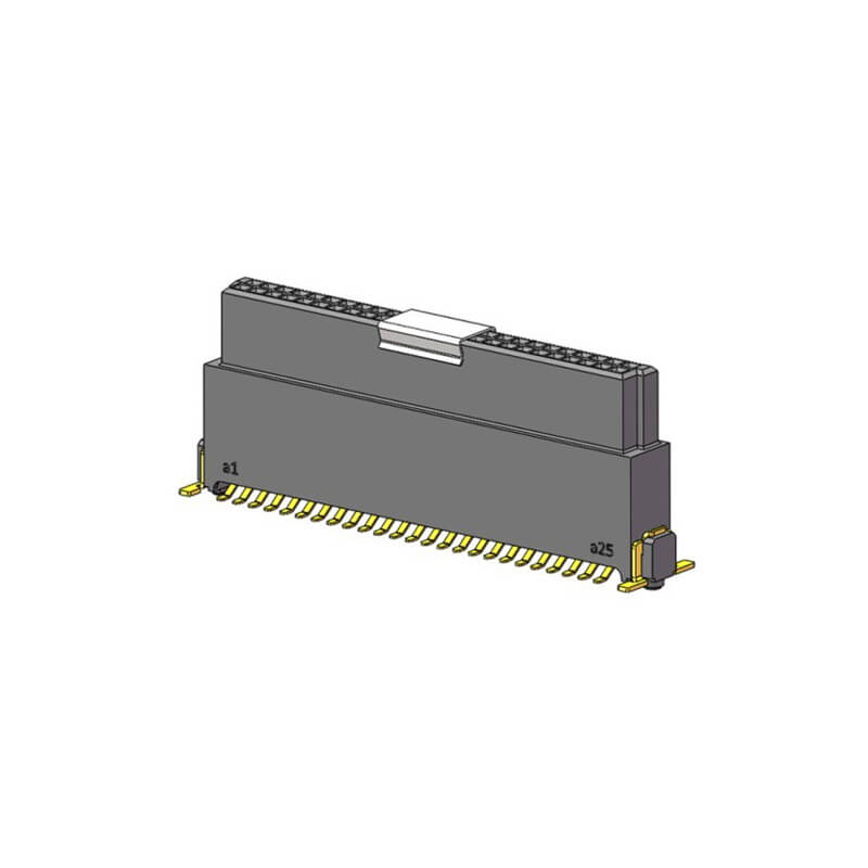 1.27mm SDC Female H=13.6 SMT Type