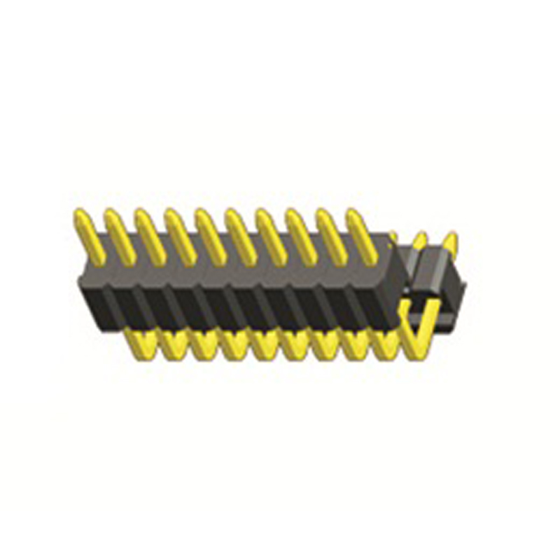 1.27mm Pin Header H=2.5 Single Row Right Angle Type