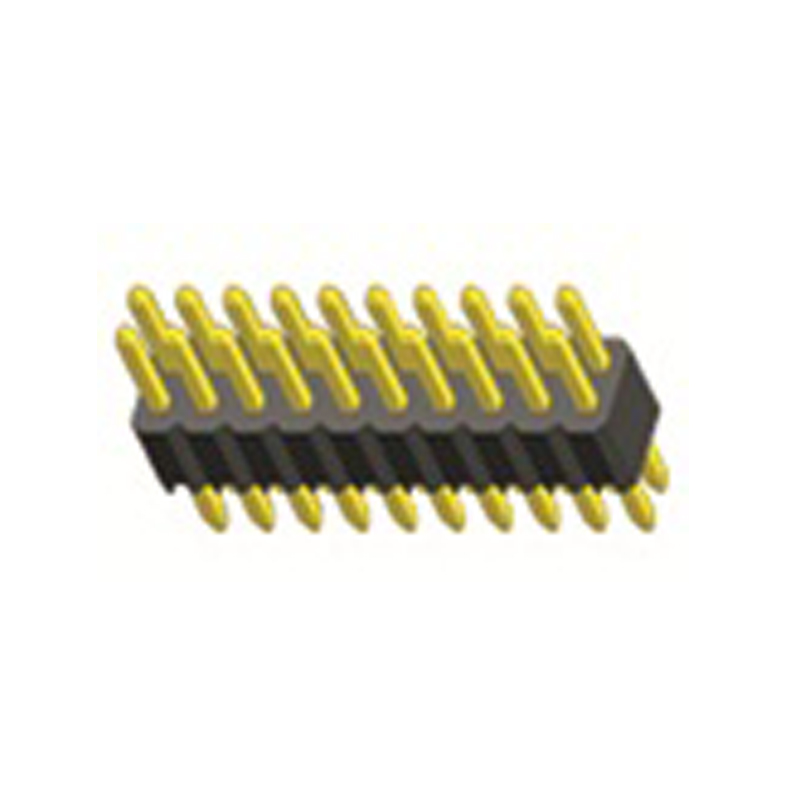 1.27mm Pin Header H=2.5 Double Row Straight Type