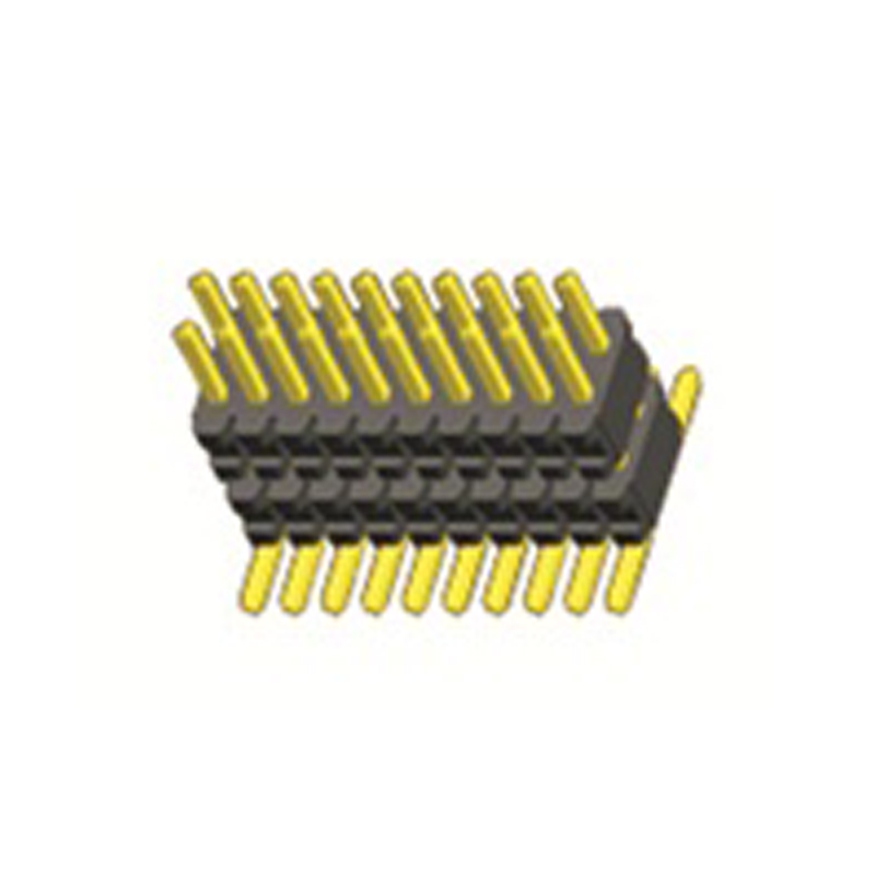 0.8mm Pin Header H=1.4 Dual body Two Rows SMT Type