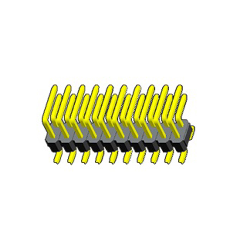 2.0mm Pin Header H=2.0 Right Angle SMT Type