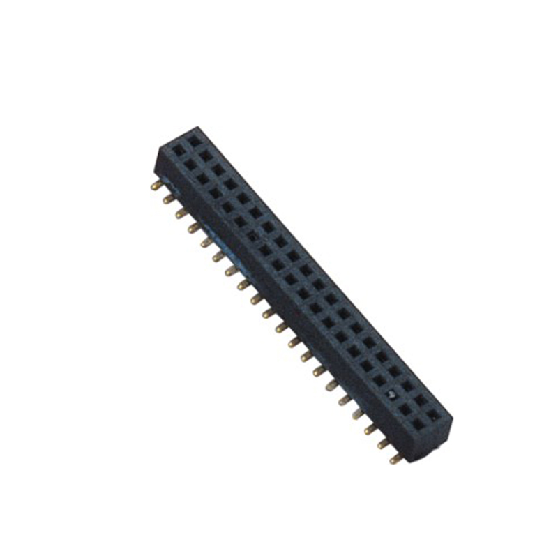 1.0mm Female Header H=2.1 Dual Row SMT Type