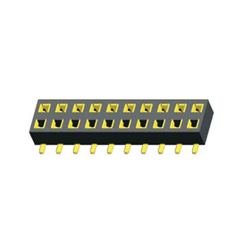 2.0mm Female Header H=2.0 Dual Row SMT Type