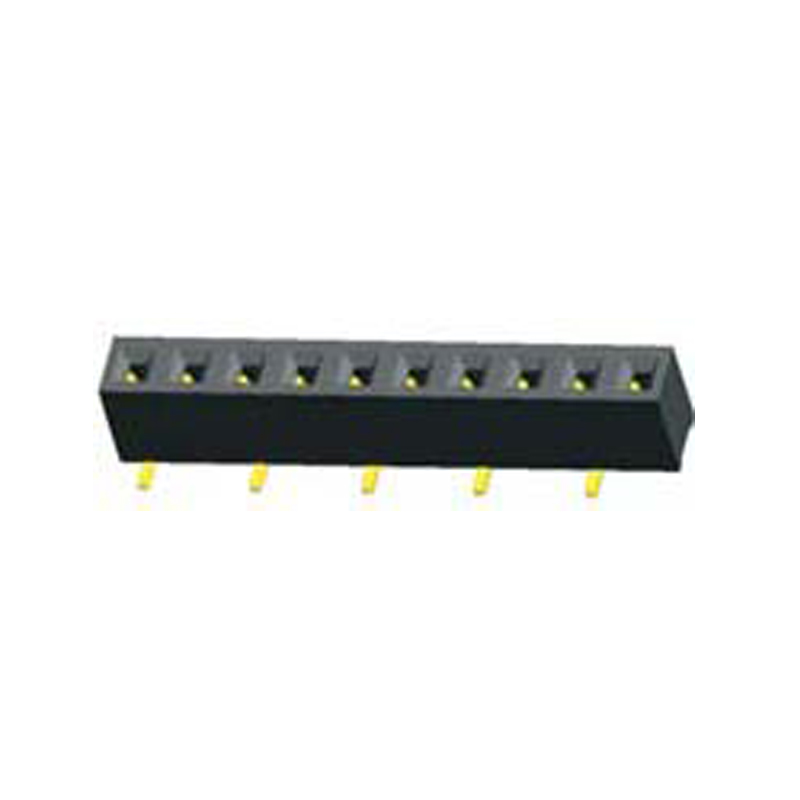 2.54mm Female Header H=3.5 Single Row SMT Type