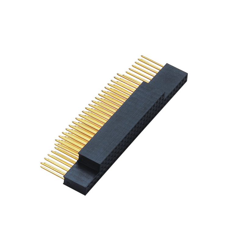 2.54mm PC104 H=11.0mm DIP=12.2 Dual Row Straight Type With card